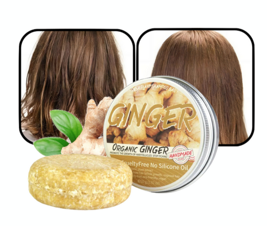 Ginger Shampoo Bar: Pure Plant Hair Care